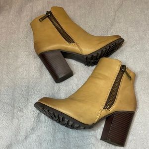 Tan boots